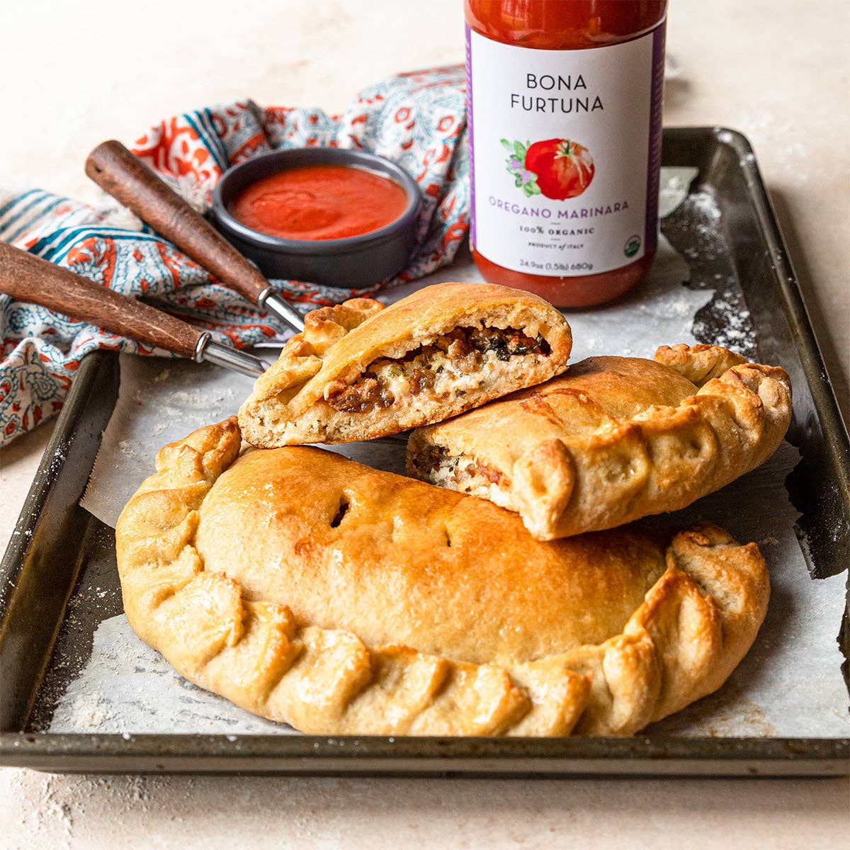 Sauce, Bona Furtuna. Marinara Pasta Sauce with Oregano Flowers: 720 ml