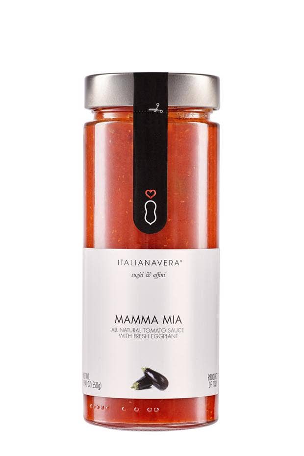 "Mamma Mia" Homemade Tomato Eggplant Sauce by Italianavera, 550g