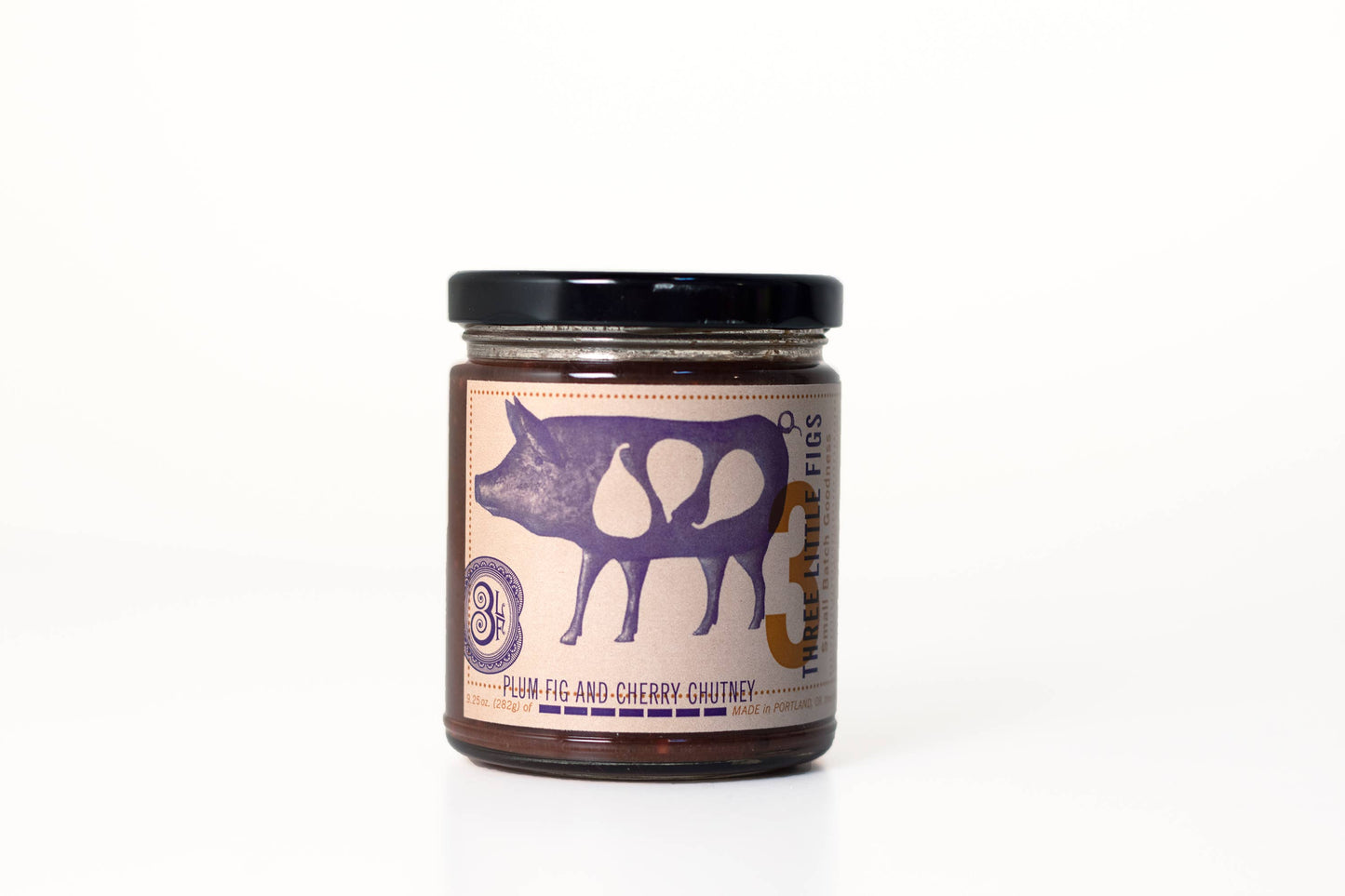 Plum Fig and Cherry Chutney, Three Little Figs