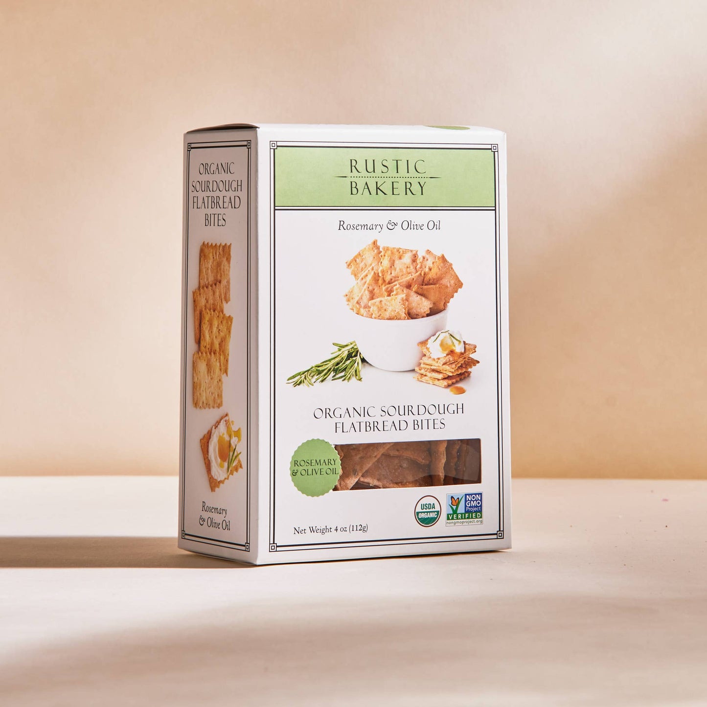 Crackers, Rosemary & Olive Oil, 4oz Box