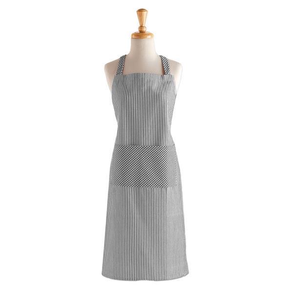 Apron, Black Stripe, Chef Apron