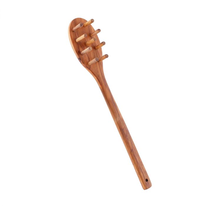 Spaghetti Server, 10" Olive wood