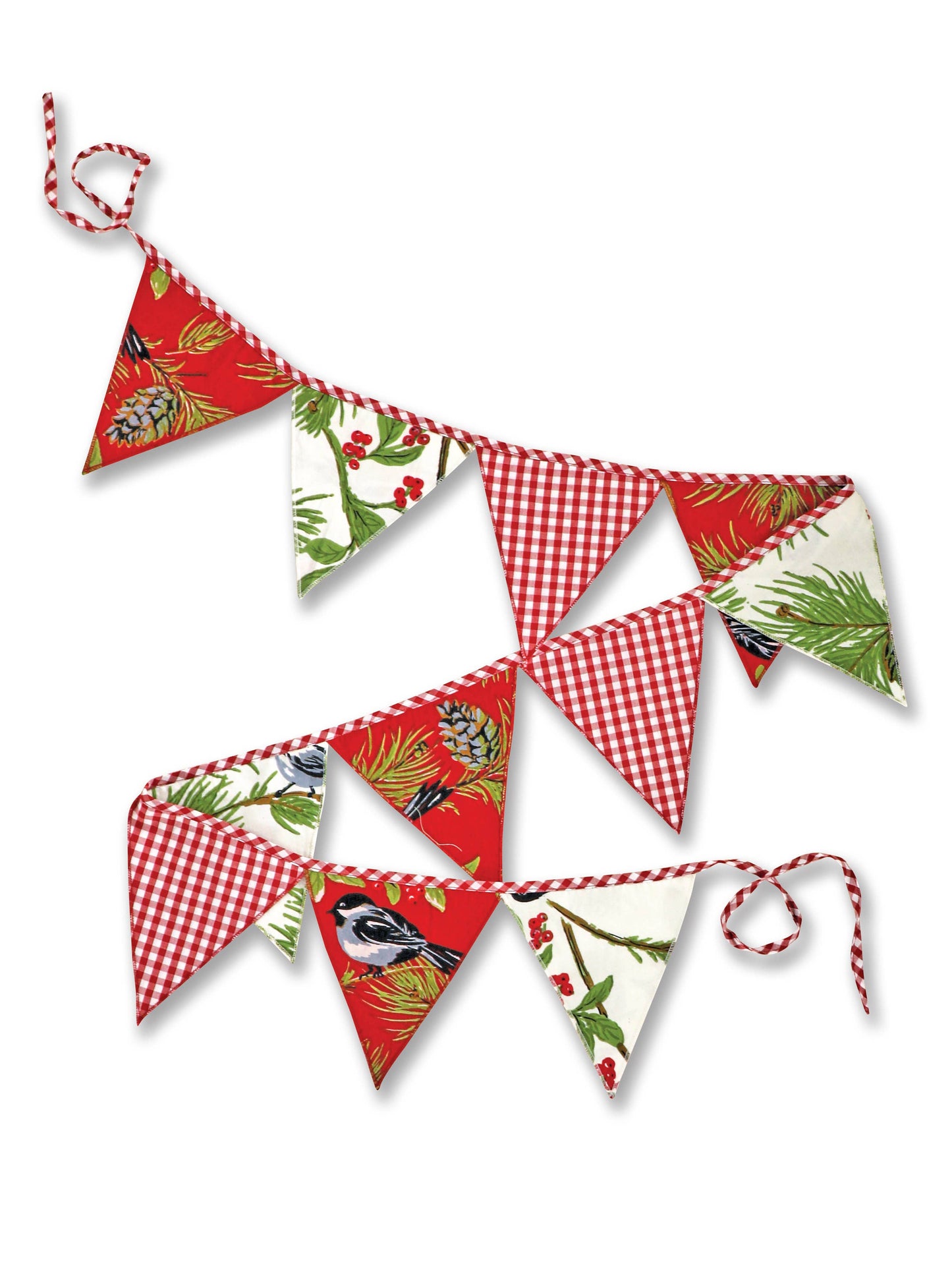 Chickadee Patchwork Pennant
