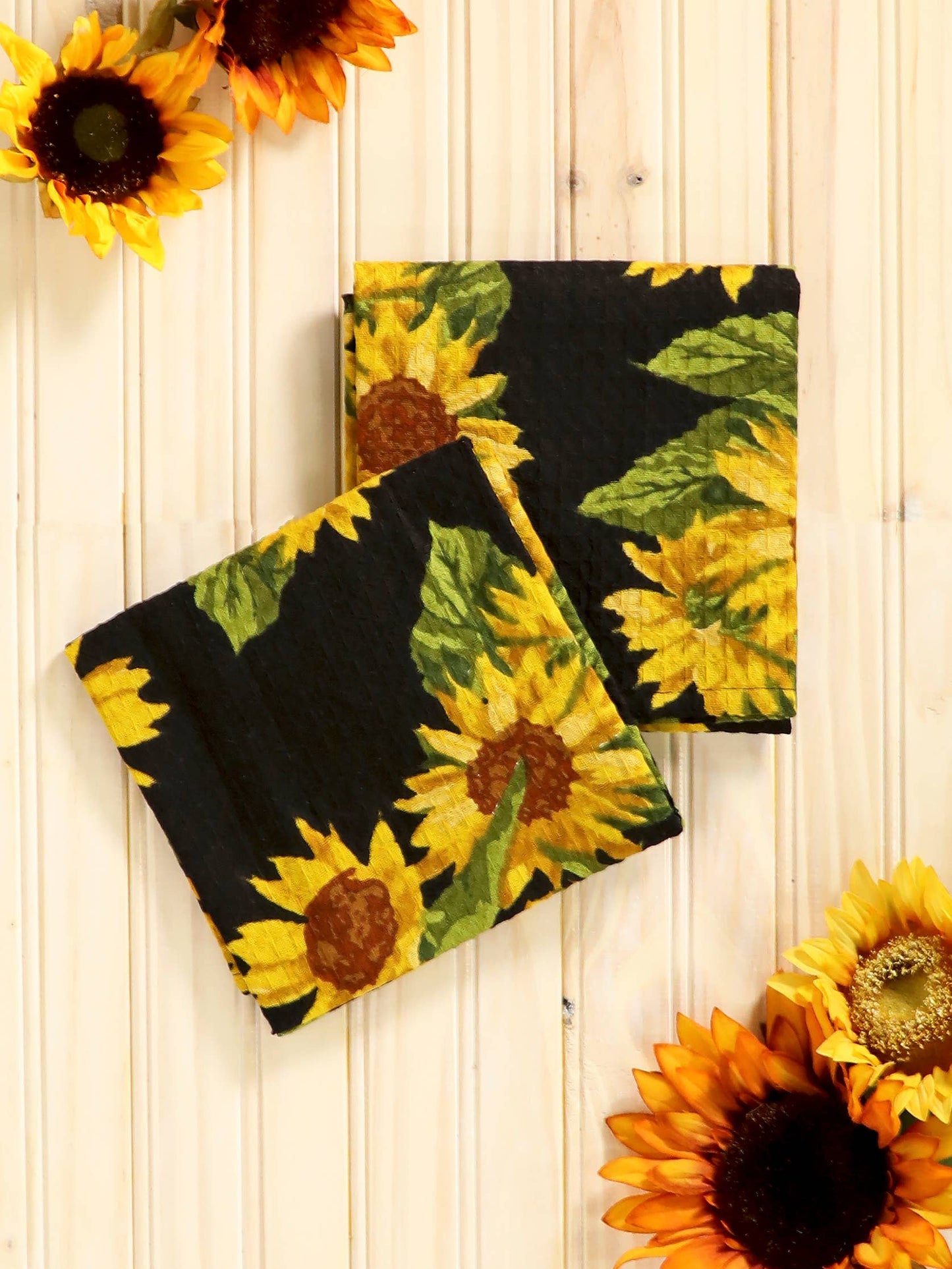 Sunflower Valley Tea Towel