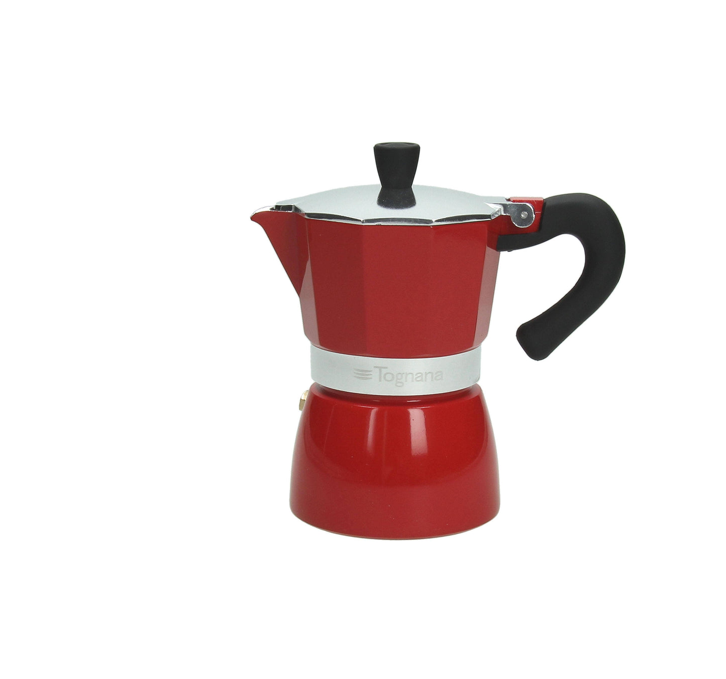 Coffee Star 6-Cup Espresso Moka Pot, Red