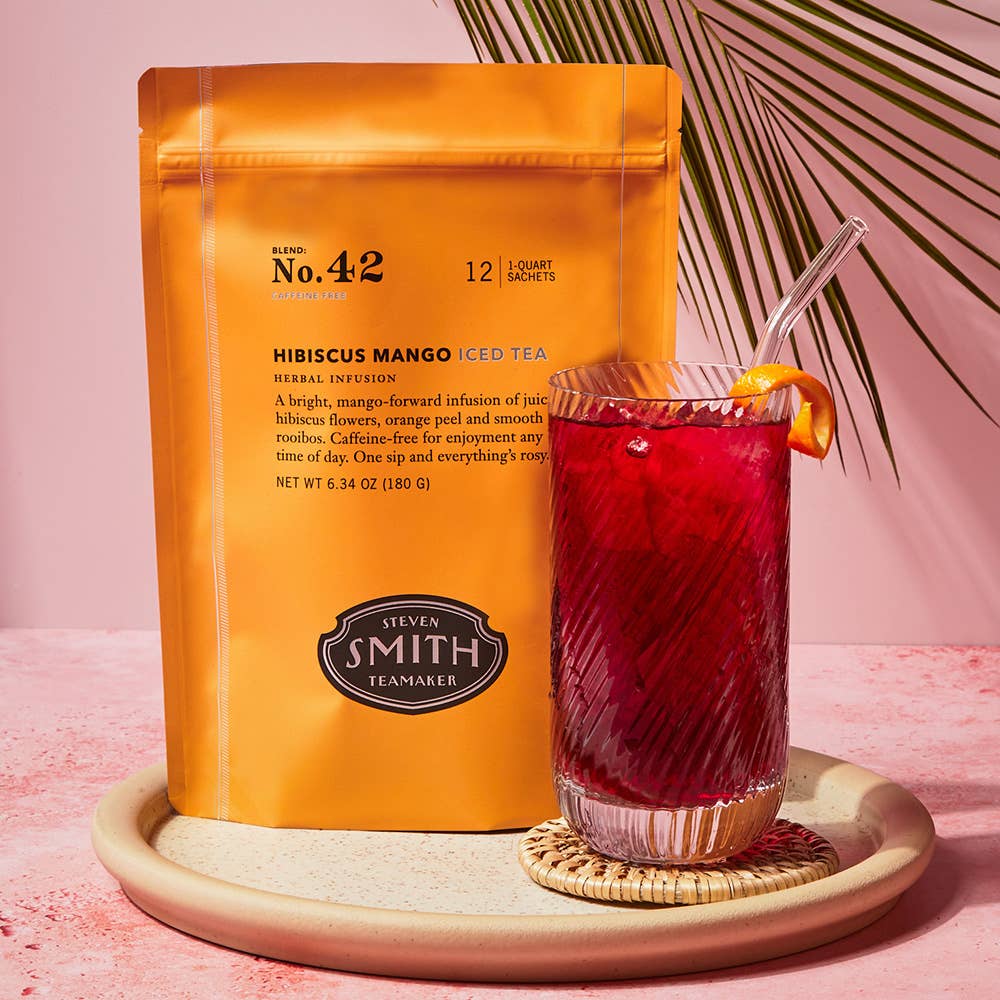 Hibiscus Mango Iced Tea: Single Pouch