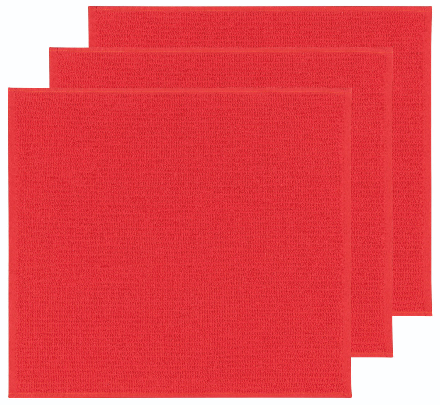 Dishtowel, Red Barmops Set of 3