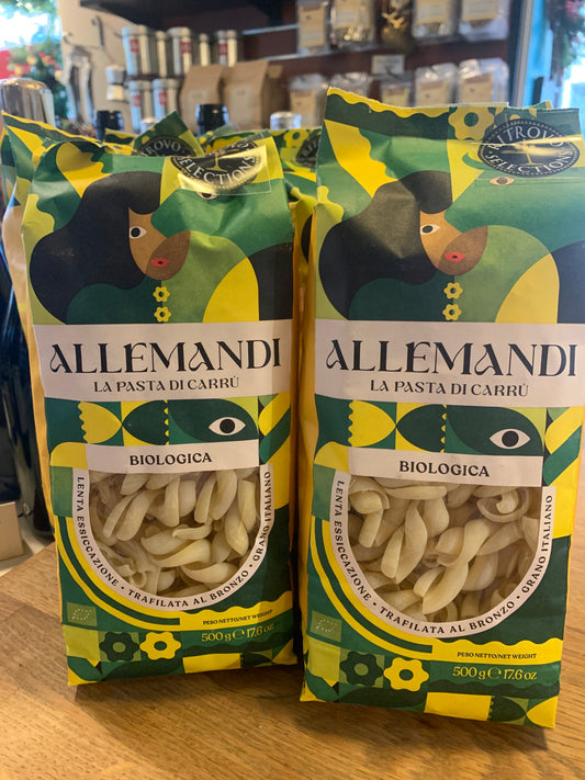 Pasta, Allenamdi Organic Durum Wheat Trecce, 500g