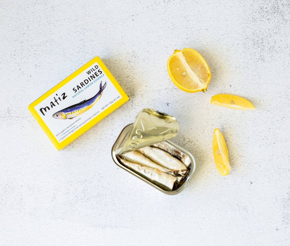 Matiz Sardines with Lemon - 4.2oz Tin