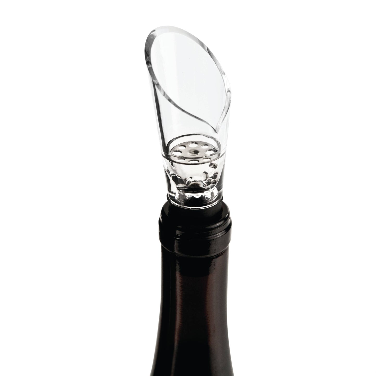 Aerial™ Acrylic & Rubber Aerating Wine Bottle Pour Spout