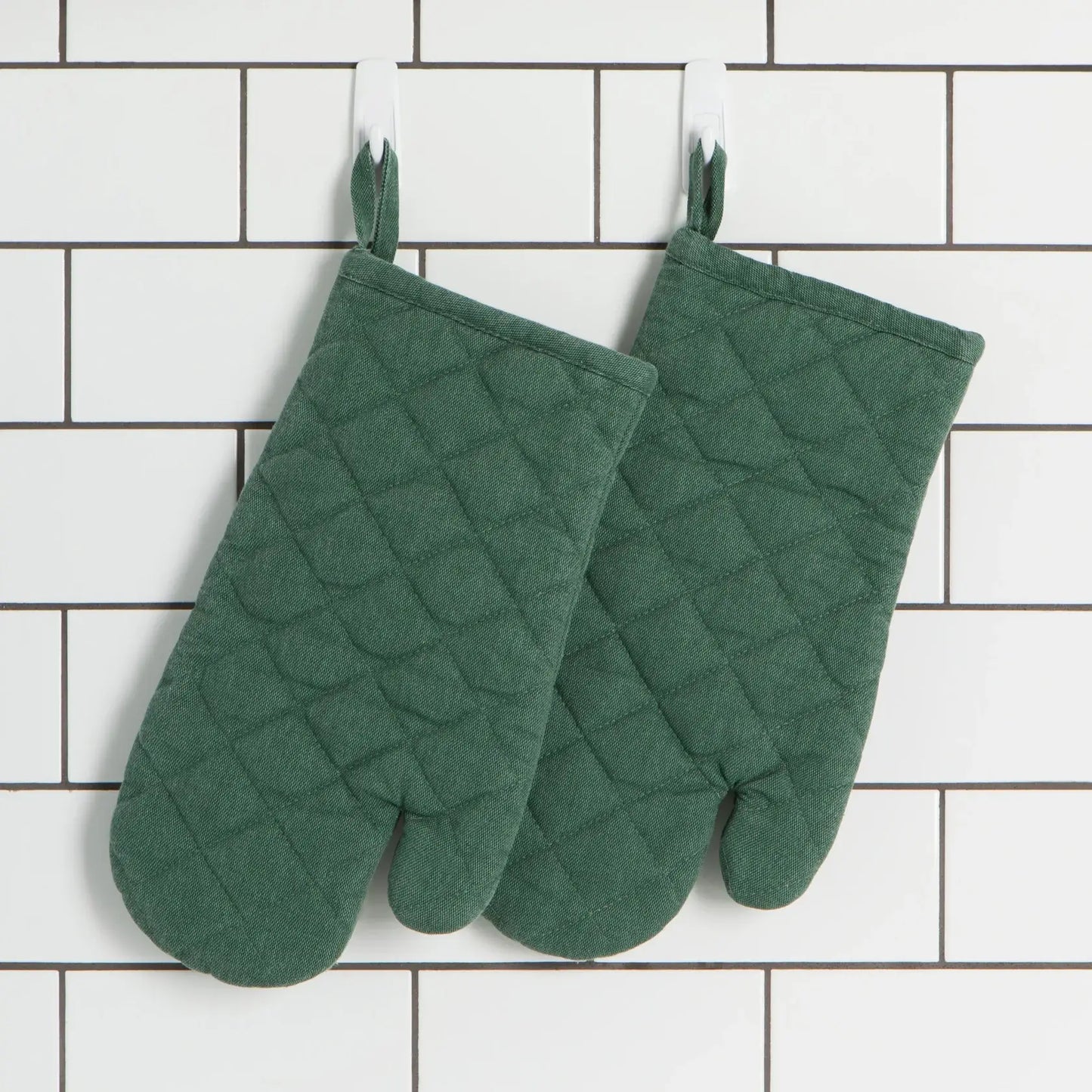 Jade Green Stonewash Oven Mitt