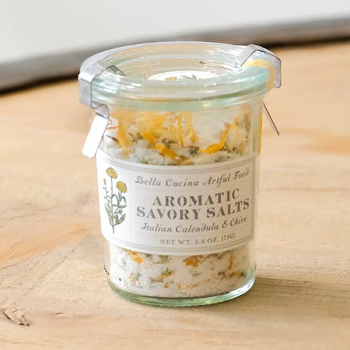 Calendula & Chive Savory Salt