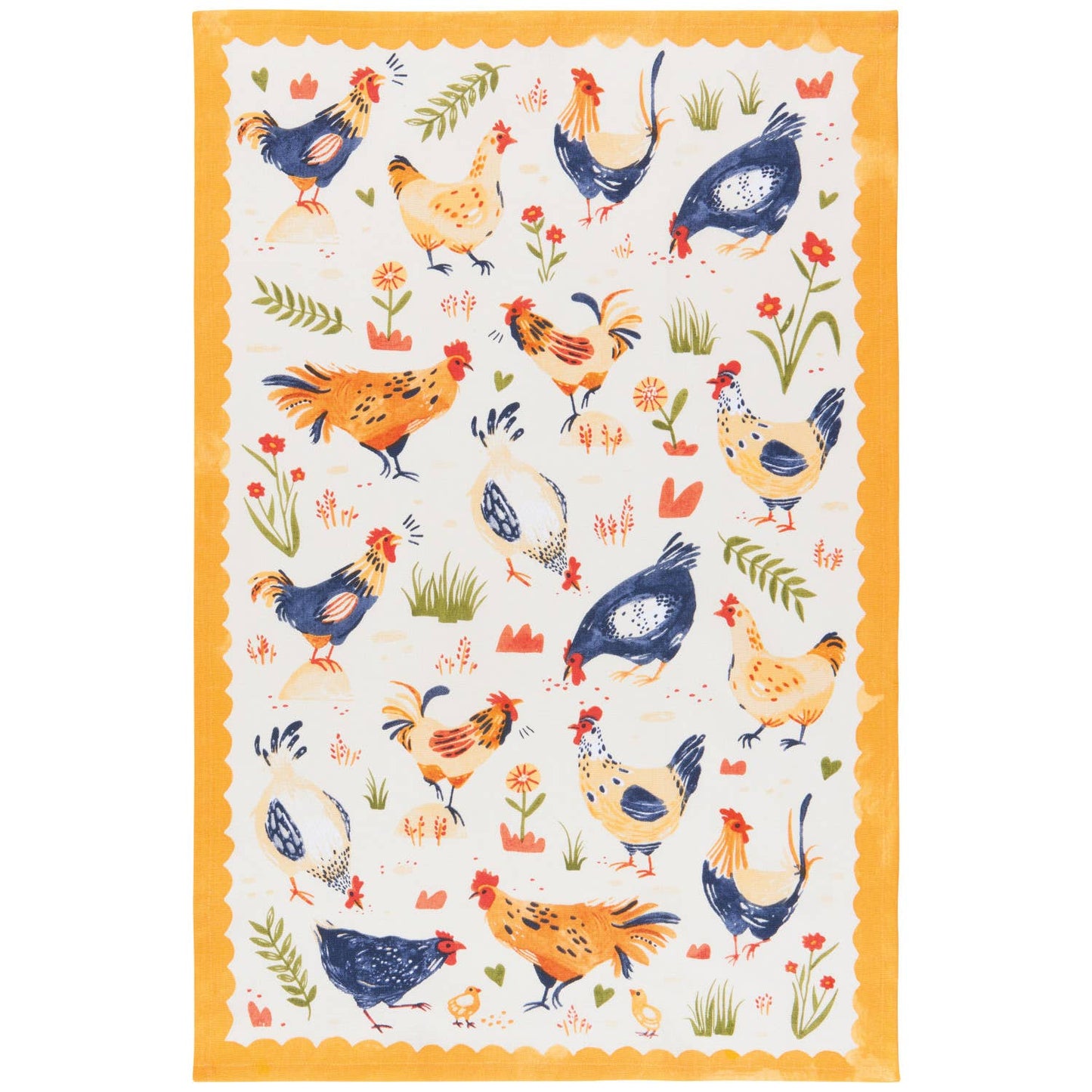 Dishtowel, Free Range Dishtowels Set of 2