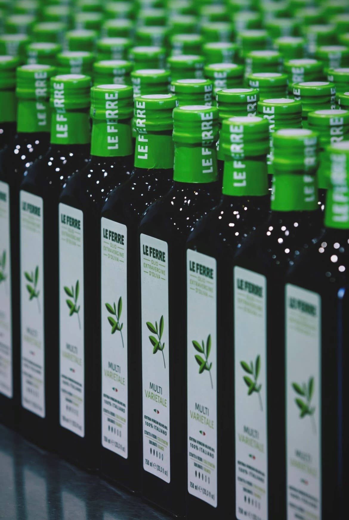 Olive Oil, mini bottle, Le Ferre Multi-Varietal EVOO 100ml/3.4fl oz