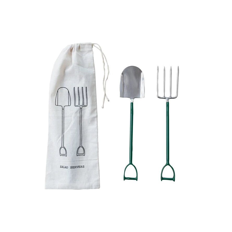 Garden Tool Salad Servers