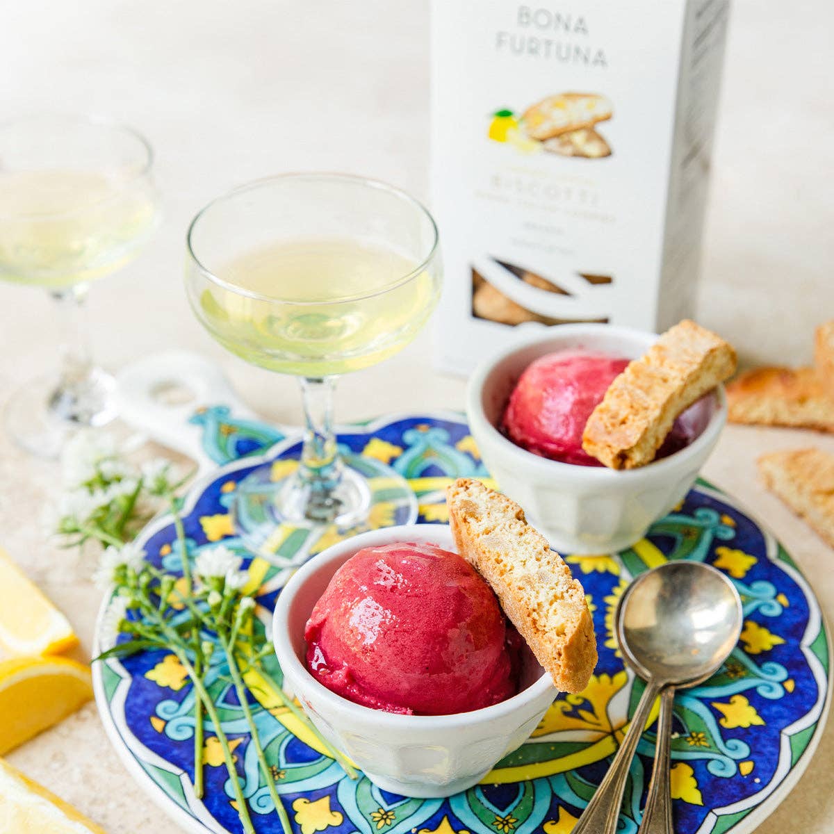 Bona Furtuna, Candied Lemon Biscotti