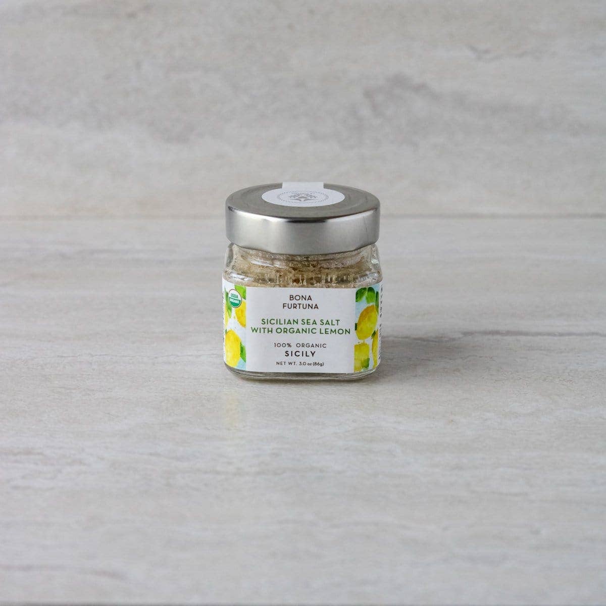 Sicilian Sea Salt with Organic Lemon