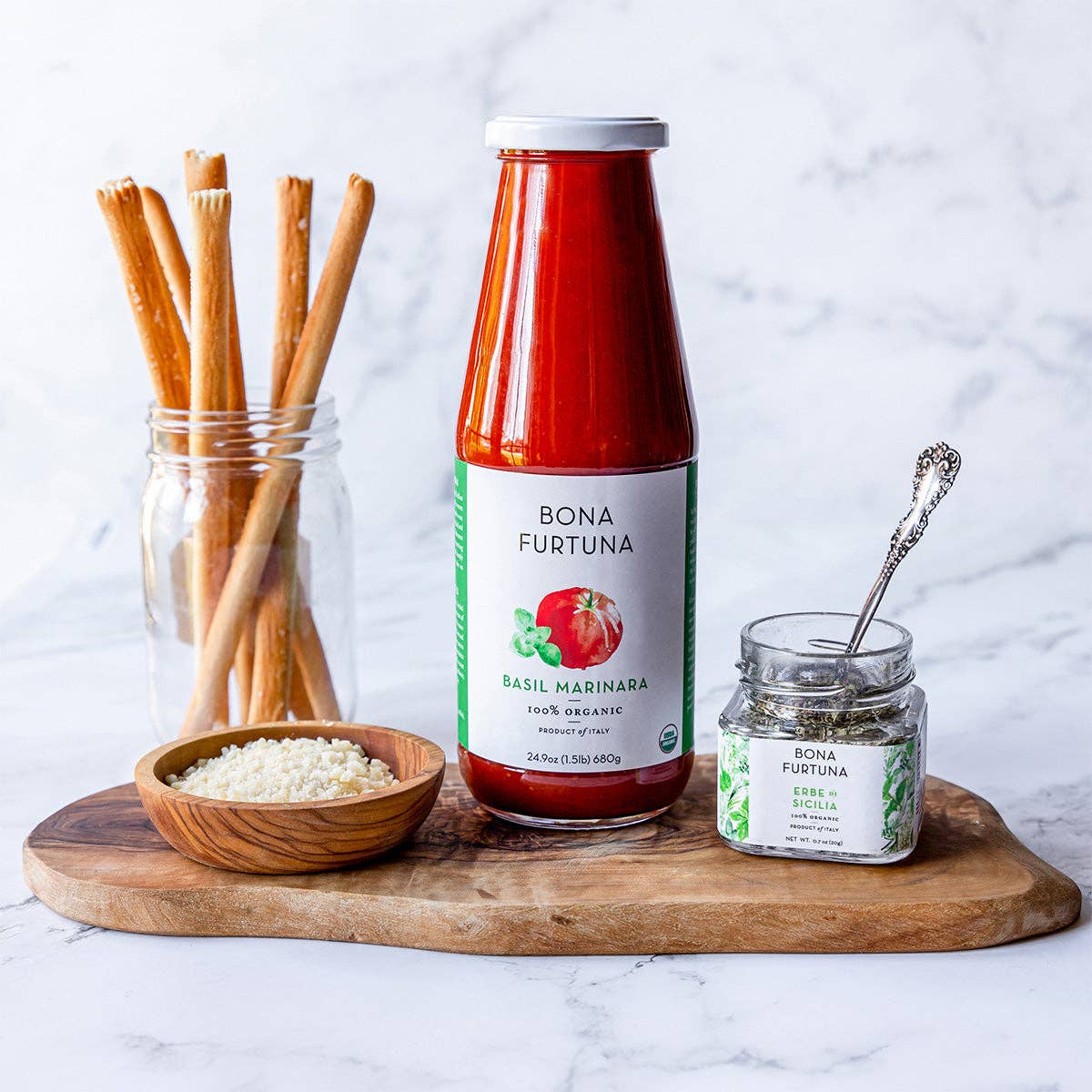 Basil Marinara Pasta Sauce: 720 ml