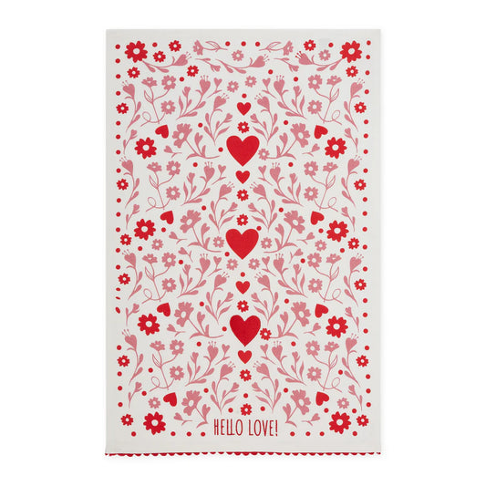 Dishtowel, 'Hello Love'