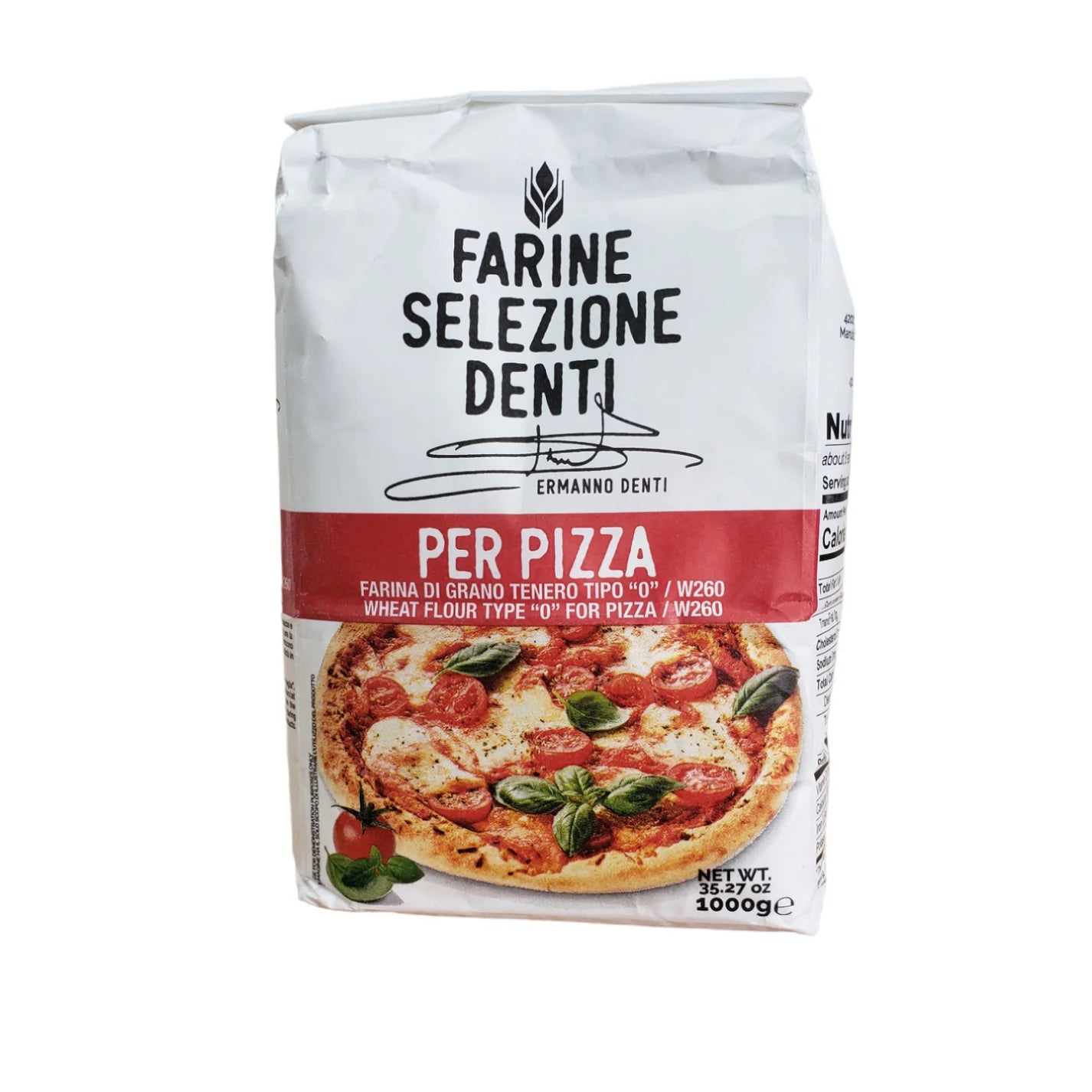 Flour, Per Pizza 0 Flour for Pizza, 2.2 lbs (1 kg)