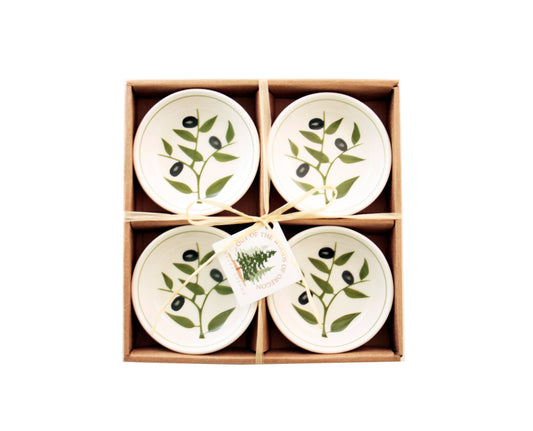 olive branch dipping dish