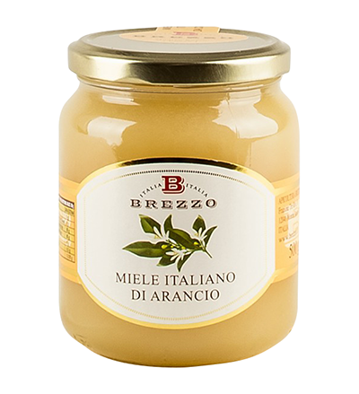 Brezzo Raw Orange Blossom Honey, 8.8oz