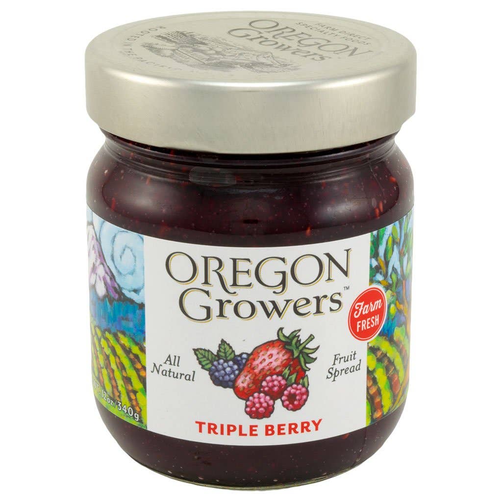 Oregon Triple Berry Fruit Jam