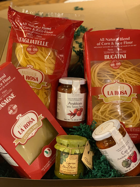 Gluten-Free Pasta Lover Gift Basket